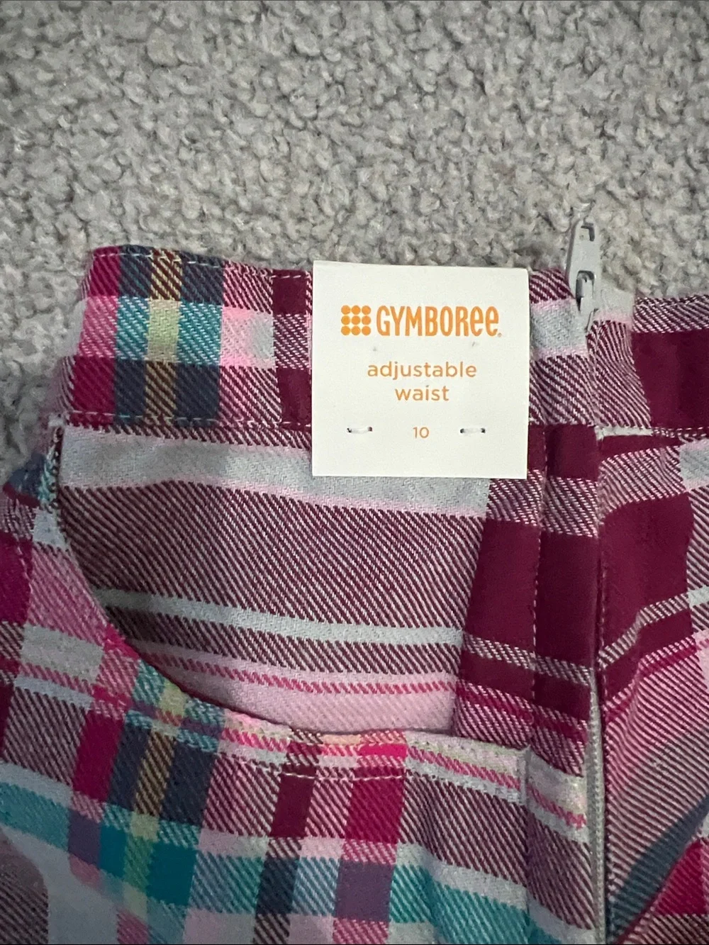 Gymboree plaid circle